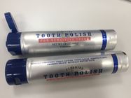 Pasta do zębów / srebrowa tuba kosmetyczna 108g-D35mm z błyszczącym lakierem