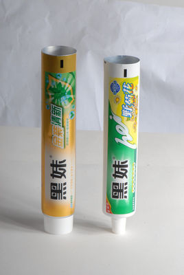 45mm - 70mm Długość pasty do zębów, Aluminiowe plastikowe laminowane opakowania złożone