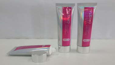 Holographic Laminate Opakowania kosmetyczne Squeeze 90g Flat Oval Tube