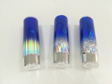 Okrągły Holographic Laminowane plastikowe opakowanie Tube Plastikowe Flat Metalic Screw Cap