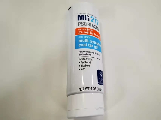 Druk offsetowy Okrągła średnica 45 * 131,8 mm ABL Rurka farmaceutyczna z nasadką Flip Top